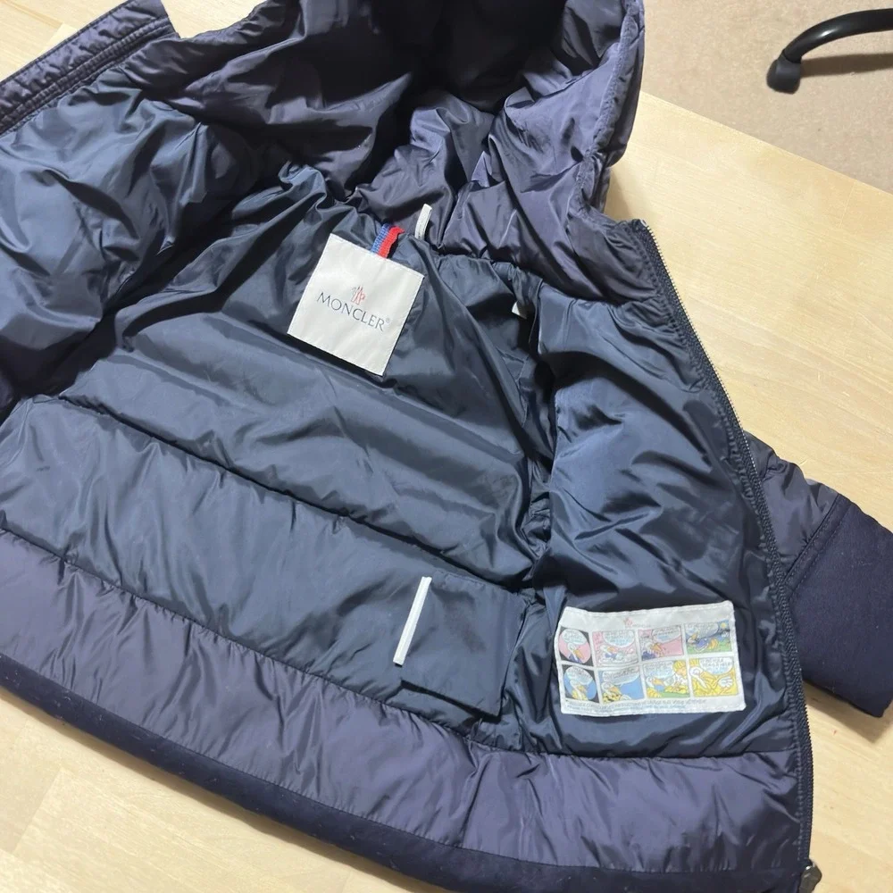 Moncler Kids‎ Blue Down Puffer Jacket Coat Size 12-18 Months Ski Snow Outdoors